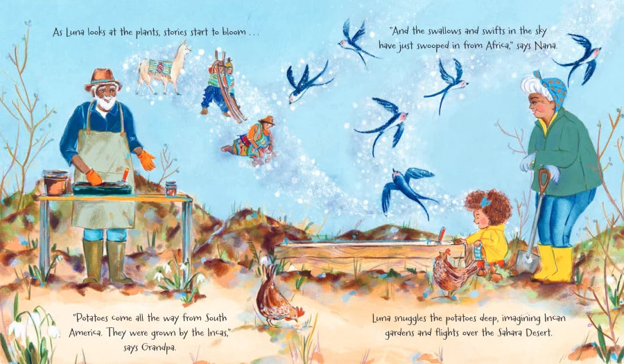 Luna Loves Gardening by Joseph Coelho OBE (Author), Fiona Lumbers (Illustrator)