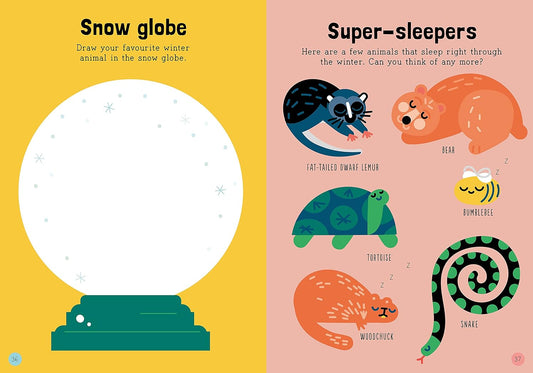 50 Things to Try in Winter (Adventure Journal) Paperback by Kim Hankinson (Author)