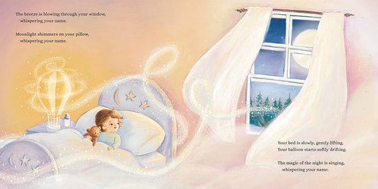 Balloon to the Moon Author: Becky Davies, Illustrator: Jennica Lounsbury