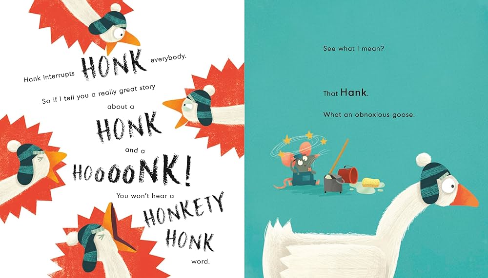 Hank Goes Honk Hank By Maudie Powell-Tuck, Illustrator: Duncan Beedie