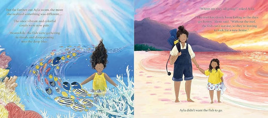 The Ocean Gardener  By Clara Anganuzzi Illustrated by Clara Anganuzzi