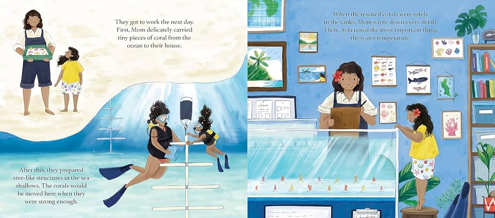 The Ocean Gardener By Clara Anganuzzi Illustrated by Clara Anganuzzi