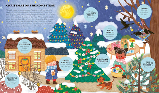 A Christmas Treasury of Recipes, Crafts, and Wisdom by Angela Ferraro-Fanning (Author), AnneliesDraws (Illustrator)