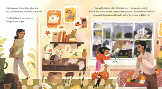 A Golden Eid by Hiba Noor Khan Illustrated by Singgih Cahyo Jadmiko