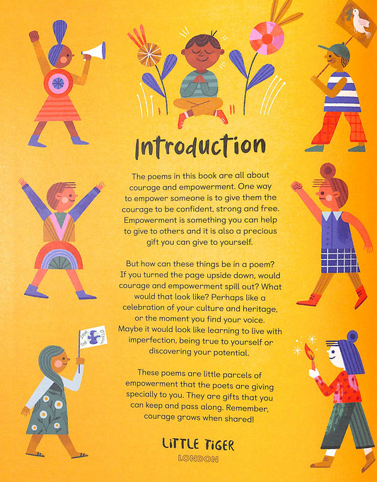 Courage in a Poem Author: Various Authors, Illustrator: Various Illustrators (Hardcover)