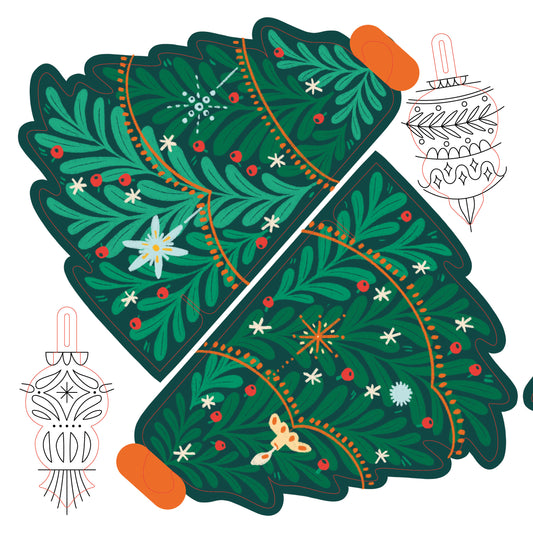 BUILD & DECORATE: CHRISTMAS TREE byMADALINA ANDRONIC