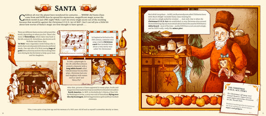 SECRETS FROM THE NORTH POLE BySaskia Gwinn, Daria Danilova (Hardcover)