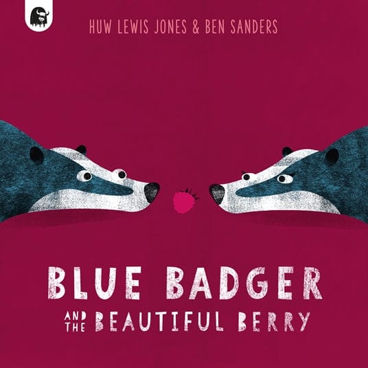 Book Bag Doha Blue Badger and the Beautiful Berry ByHuw Lewis Jones