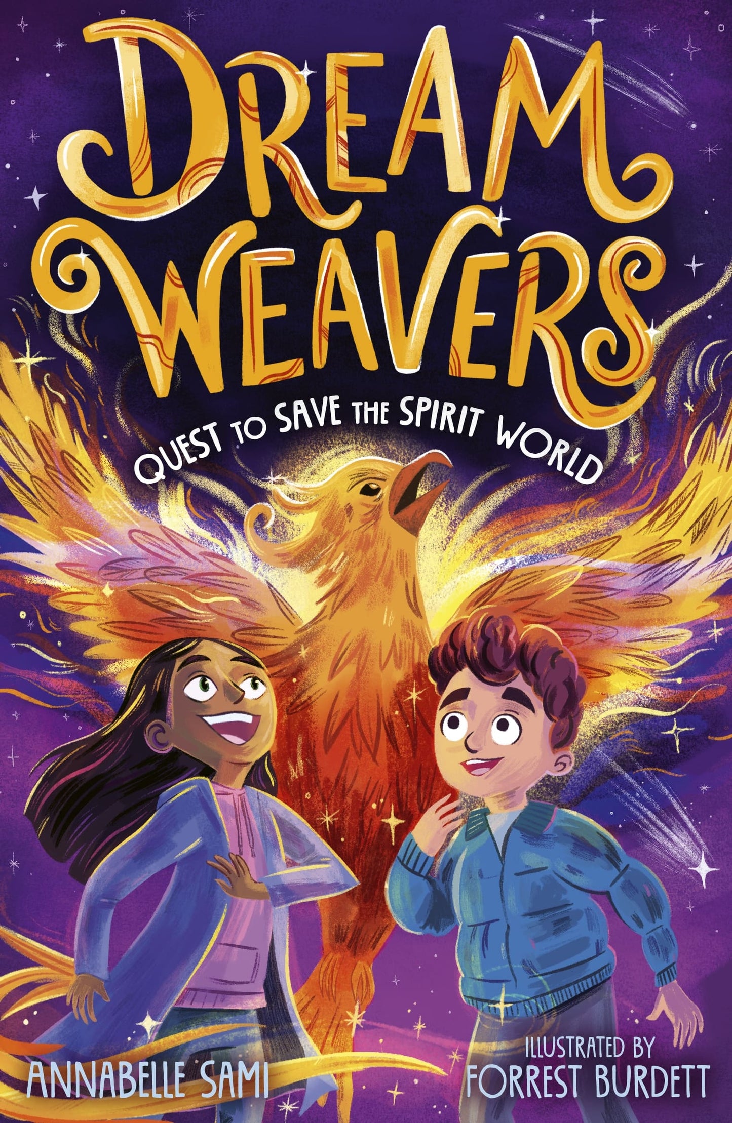 Dreamweavers: Quest to Save the Spirit World Dreamweavers, Book 4 Author: Annabelle Sami, Illustrator: Forrest Burdett