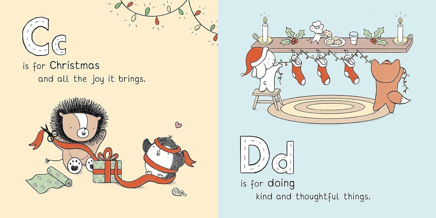 little tiger ABCs of Kindness at Christmas Board book – by Patricia Hegarty (Author), Summer Macon (Illustrator)