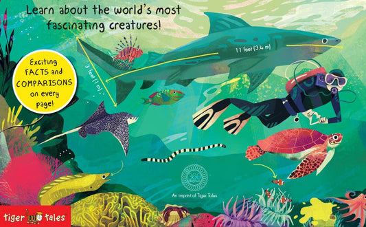 little tiger As Large As Life: The Scale of Creatures Great and Small, Short and Tall -Hardcover –  by Jonny Marx (Author), Sandhya Prabhat (Illustrator)