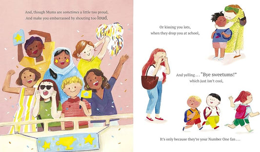 little tiger Mums Are Magnificent Author: Simon Philip, Illustrator: Dawn Lo