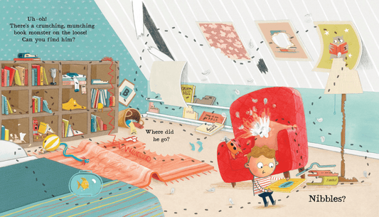little tiger Nibbles the Monster Hunt Nibbles  Author: Emma Yarlett