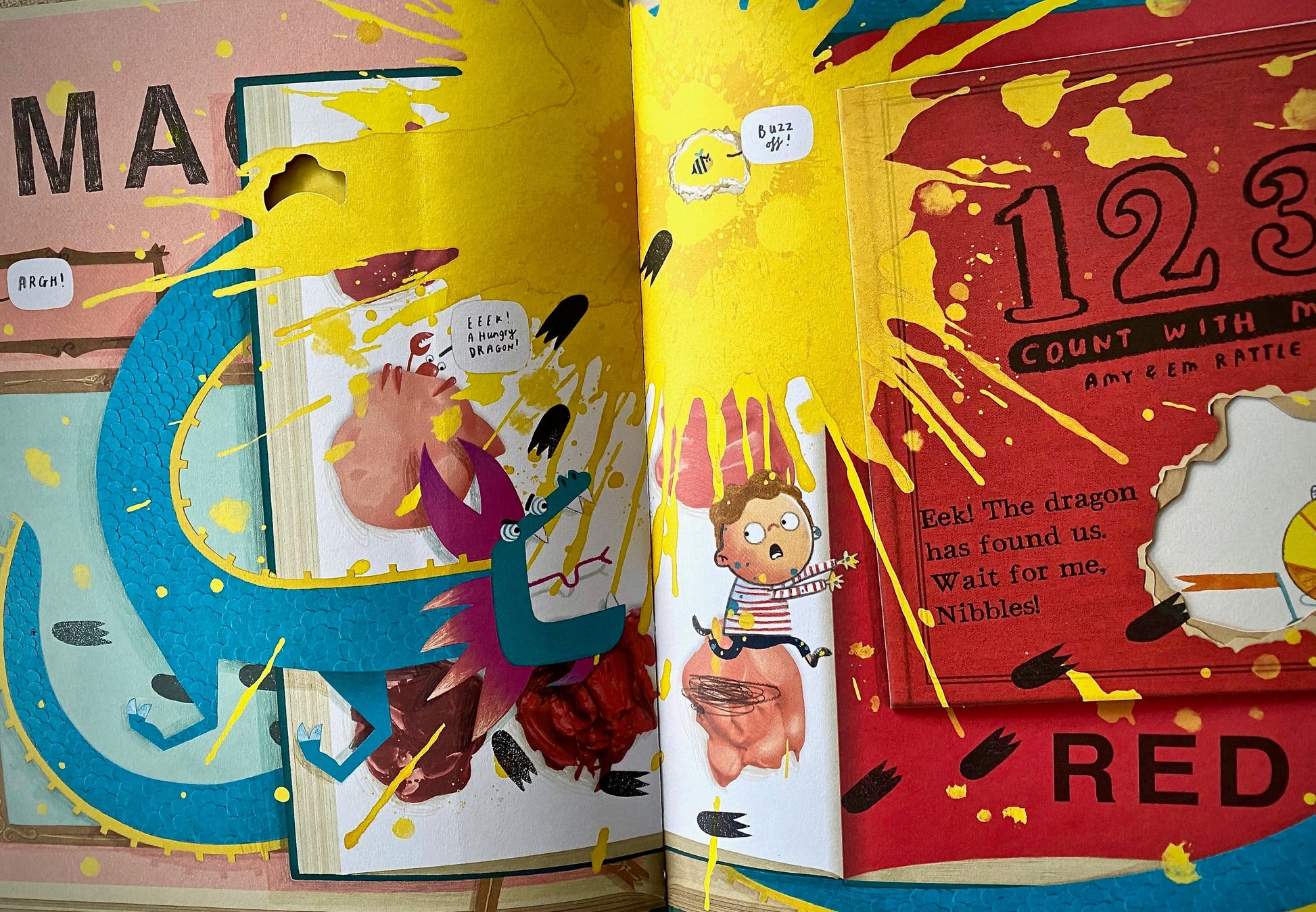 little tiger Nibbles the Monster Hunt Nibbles  Author: Emma Yarlett