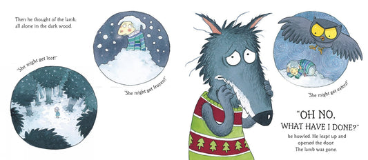 little tiger The Lamb Who Came For Dinner  Author: Steve Smallman, Illustrator: Joëlle Dreidemy