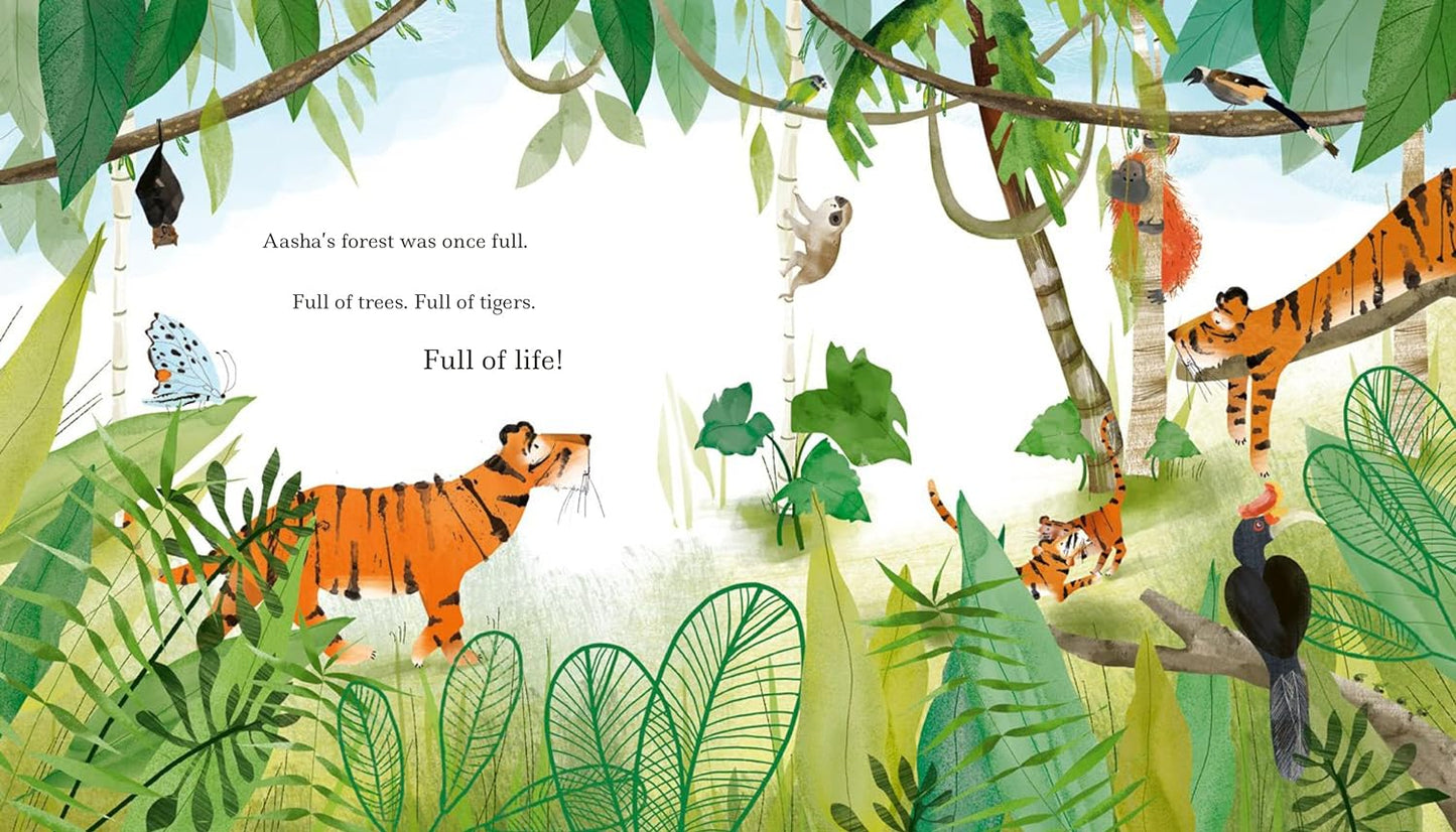 little tiger The Last Tiger: A Story of Hope Becky Davies (Author), Jennie Poh (Illustrator)