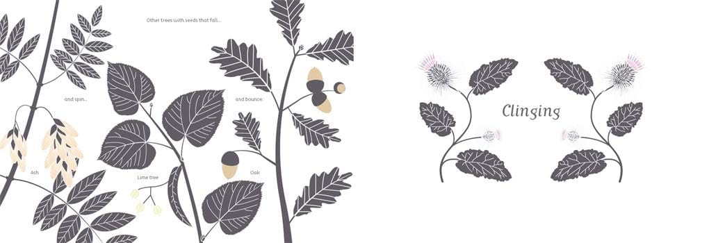 T&H From Tiny Seeds: The Amazing Story of How Plants Travel Hardcover by Émilie Vast (Author)