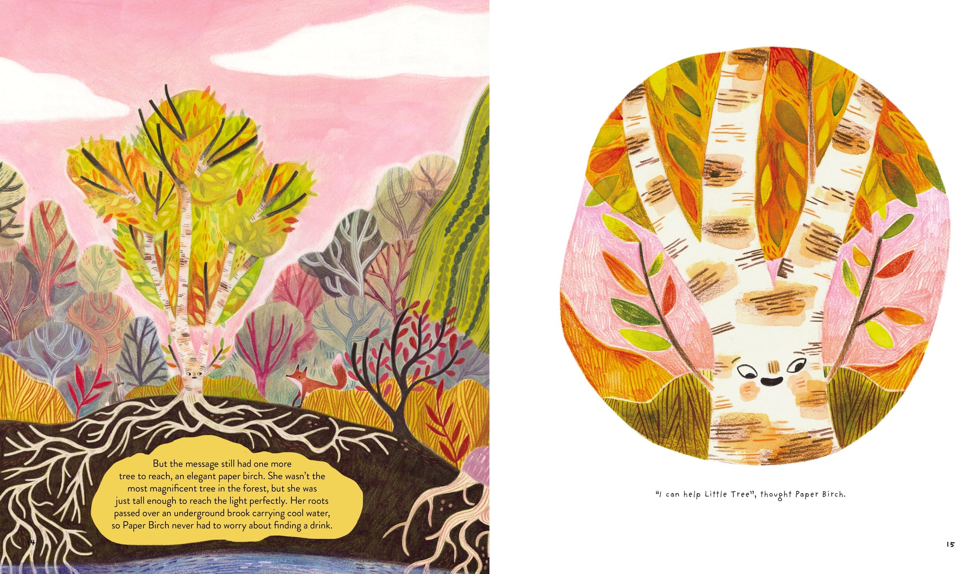 T&H LITTLE TREE AND THE WOOD WIDE WEB By Lucy Brownridge