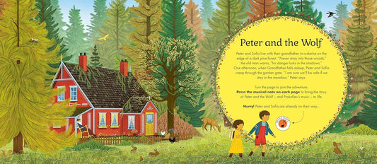 T&H THE STORY ORCHESTRA: PETER AND THE WOLFPress the note to hear Prokofiev's music Jessica Courtney Tickle