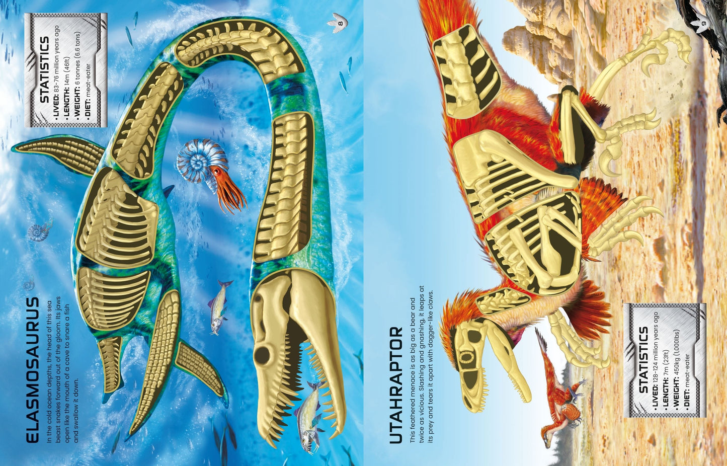 Usborne Build Your Own Dinosaurs and T. Rex Sticker Book Simon Tudhope, Sam Smith Illustrated by Gong Studios, Franco Tempesta