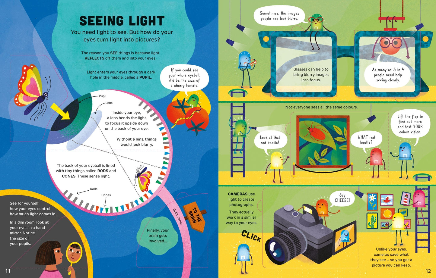 Usborne How It Works: Light Sarah Hull Illustrated by Kaley McKean