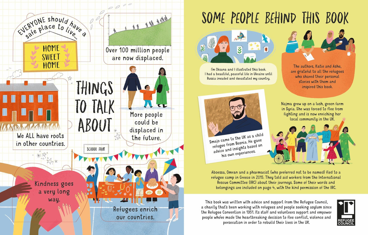 Usborne Lift-the-flap Questions and Answers about Refugees Katie Daynes, Ashe de Sousa Illustrated by Oksana Drachkovska