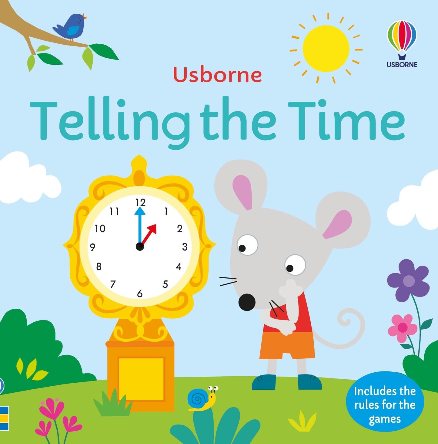 Usborne Telling the Time Matching Games and Book Kate Nolan Illustrated by Jayne Schofield