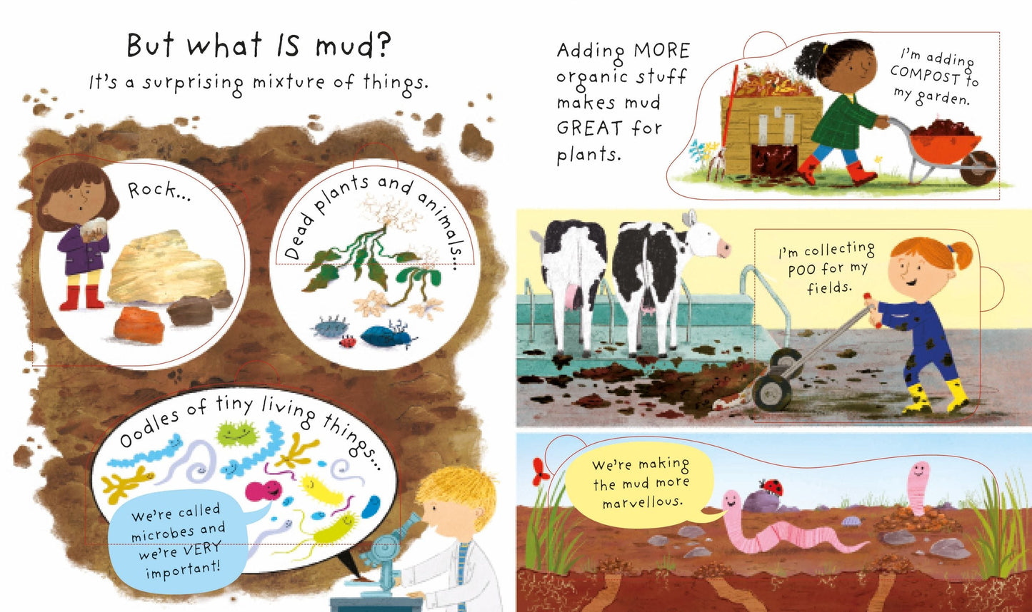 Usborne Very First Questions and Answers: What is mud? Katie Daynes Illustrated by Mark Chambers