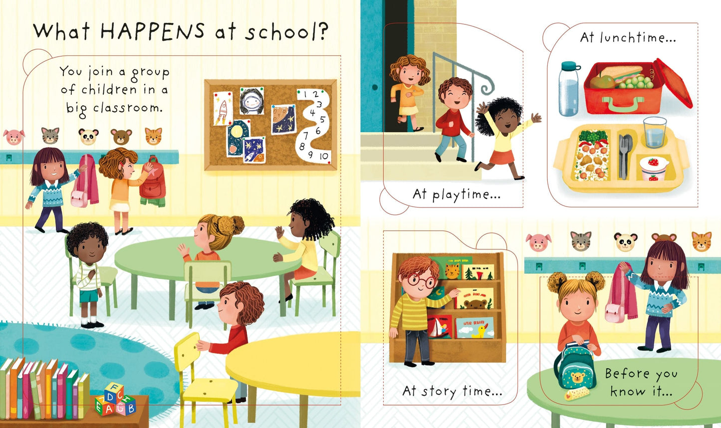 Usborne Very First Questions and Answers Why do I have to go to school? Katie Daynes Illustrated by Marta Alvarez Miguens