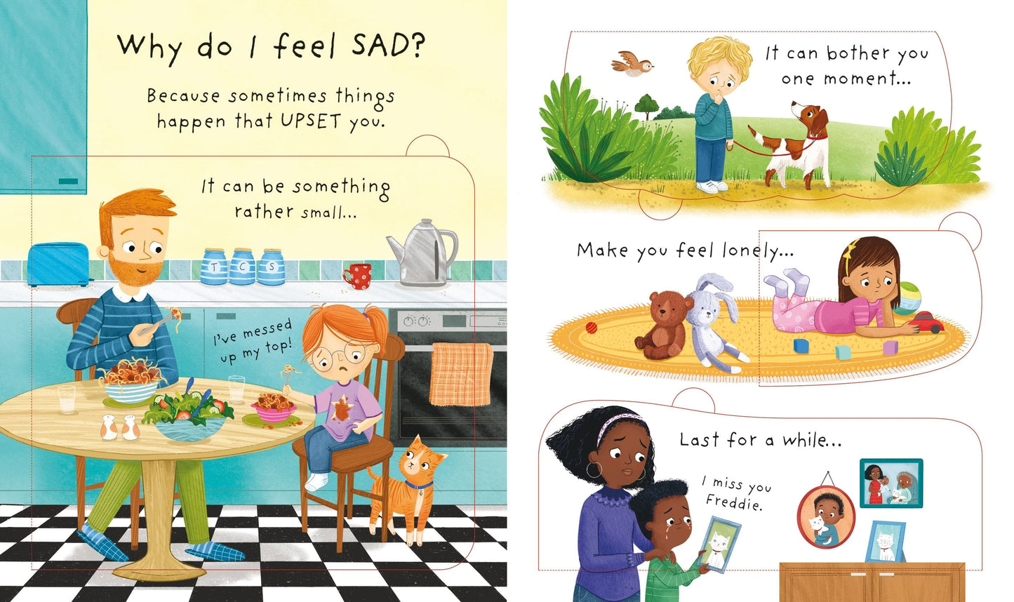Usborne Very First Questions & Answers: Why do I (sometimes) feel sad? Katie Daynes Illustrated by Amy Willcox