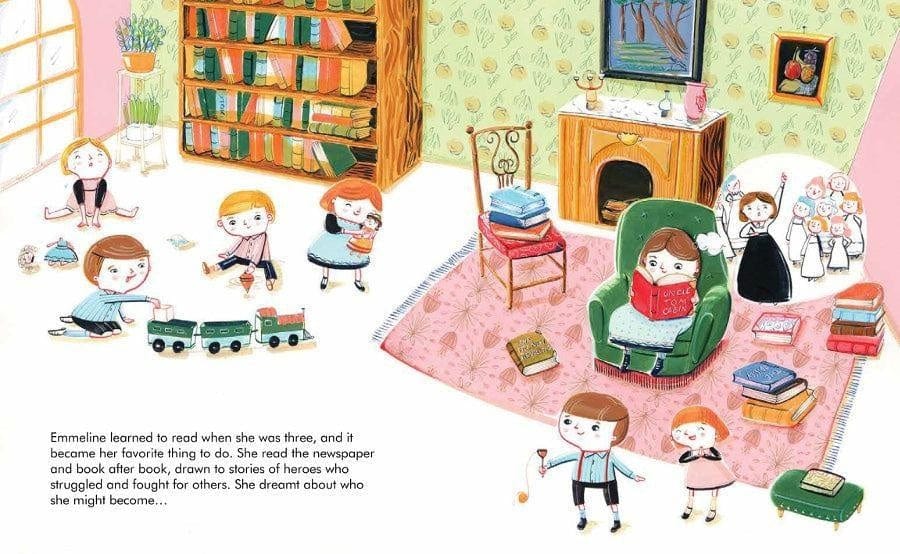 Maria Isabel Sanchez Vegara picture books Emmeline Pankhurst
