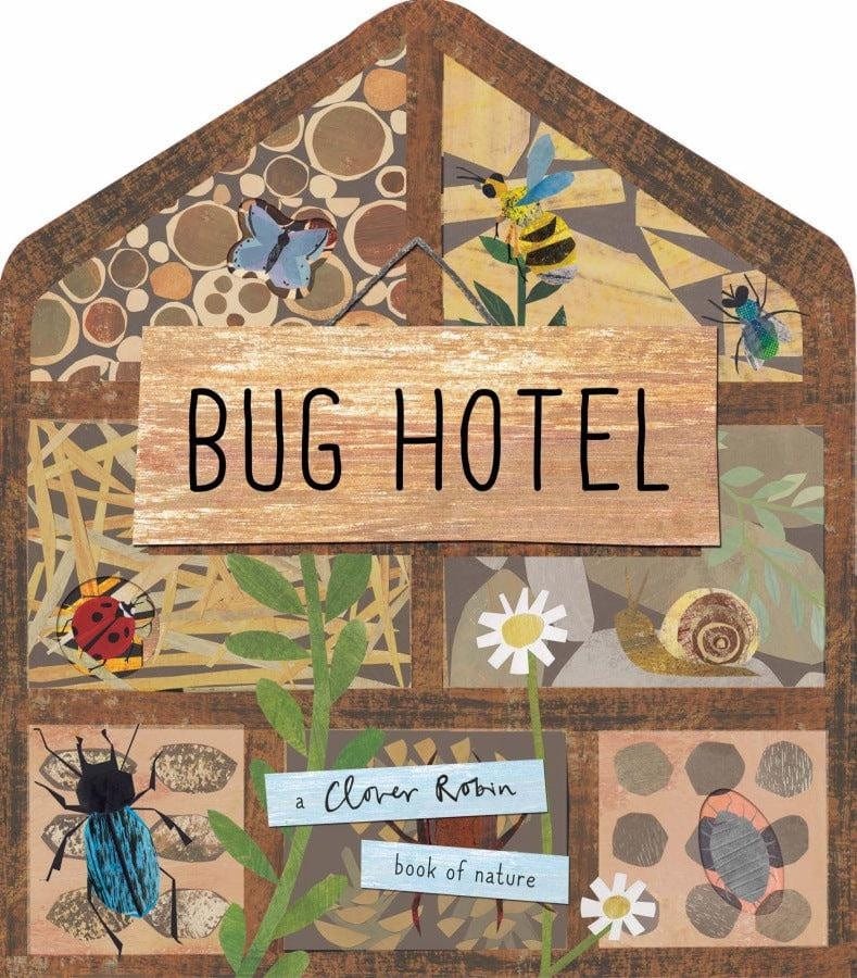 Book Bag Doha Bug Hotel A Clover Robin Book of Nature Author: Libby Walden, Illustrator: Clover Robin
