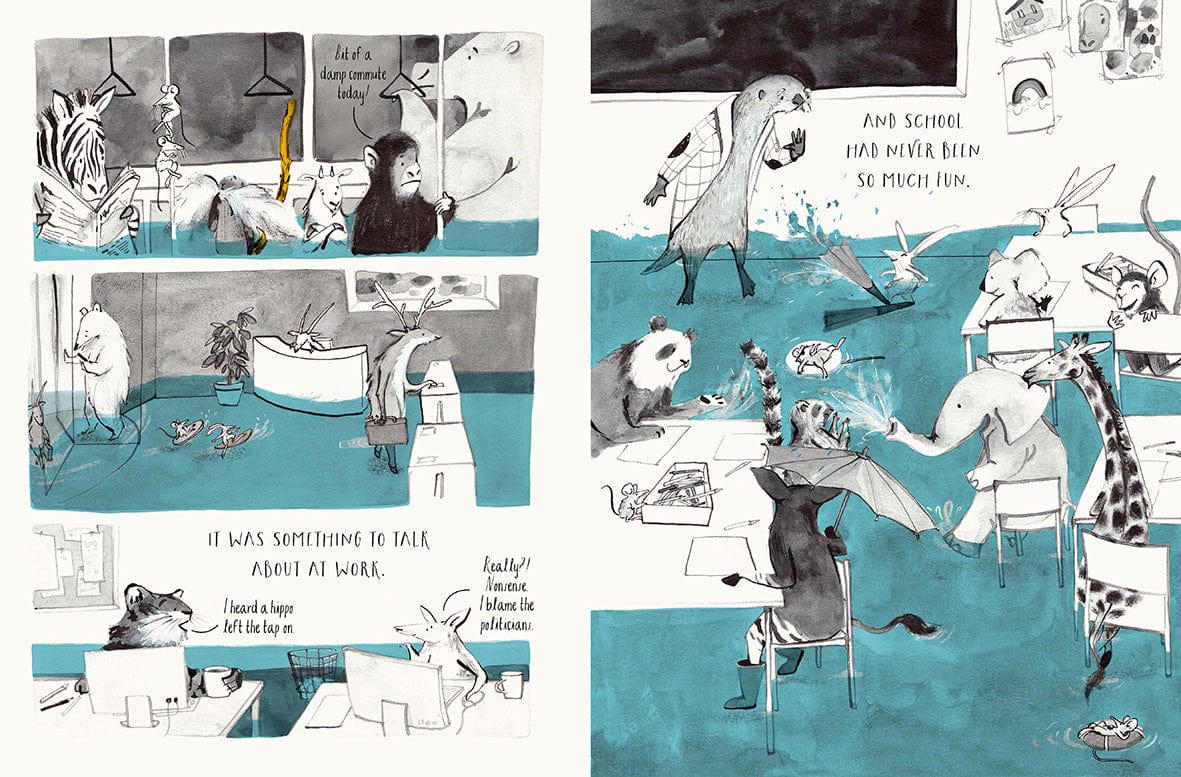 Book Bag Doha FLOODED By Mariajo Ilustrajo
