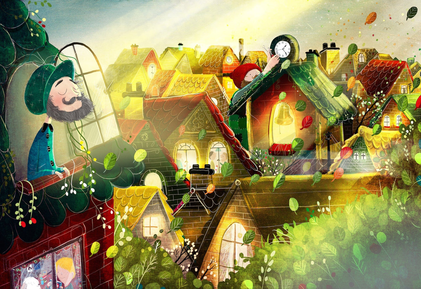 Book Bag Doha GRANDAD'S SECRET GIANT By David Litchfield
