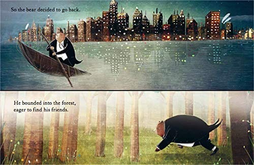 Book Bag Doha The Bear and the Piano by David Litchfield