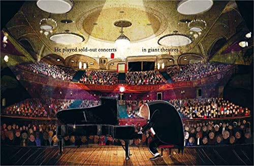 Book Bag Doha The Bear and the Piano by David Litchfield
