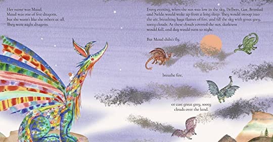 Book Bag Doha The Night Dragon by Naomi Howarth