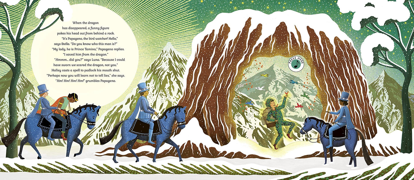 Book Bag Doha The Story Orchestra: The Magic Flute: Press the note to hear Mozart's music Hardcover by Katy Flint (Author), Jessica Courtney-Tickle (Illustrator)
