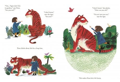 Book Bag Doha There's a Tiger in the Garden by Lizzy Stewart