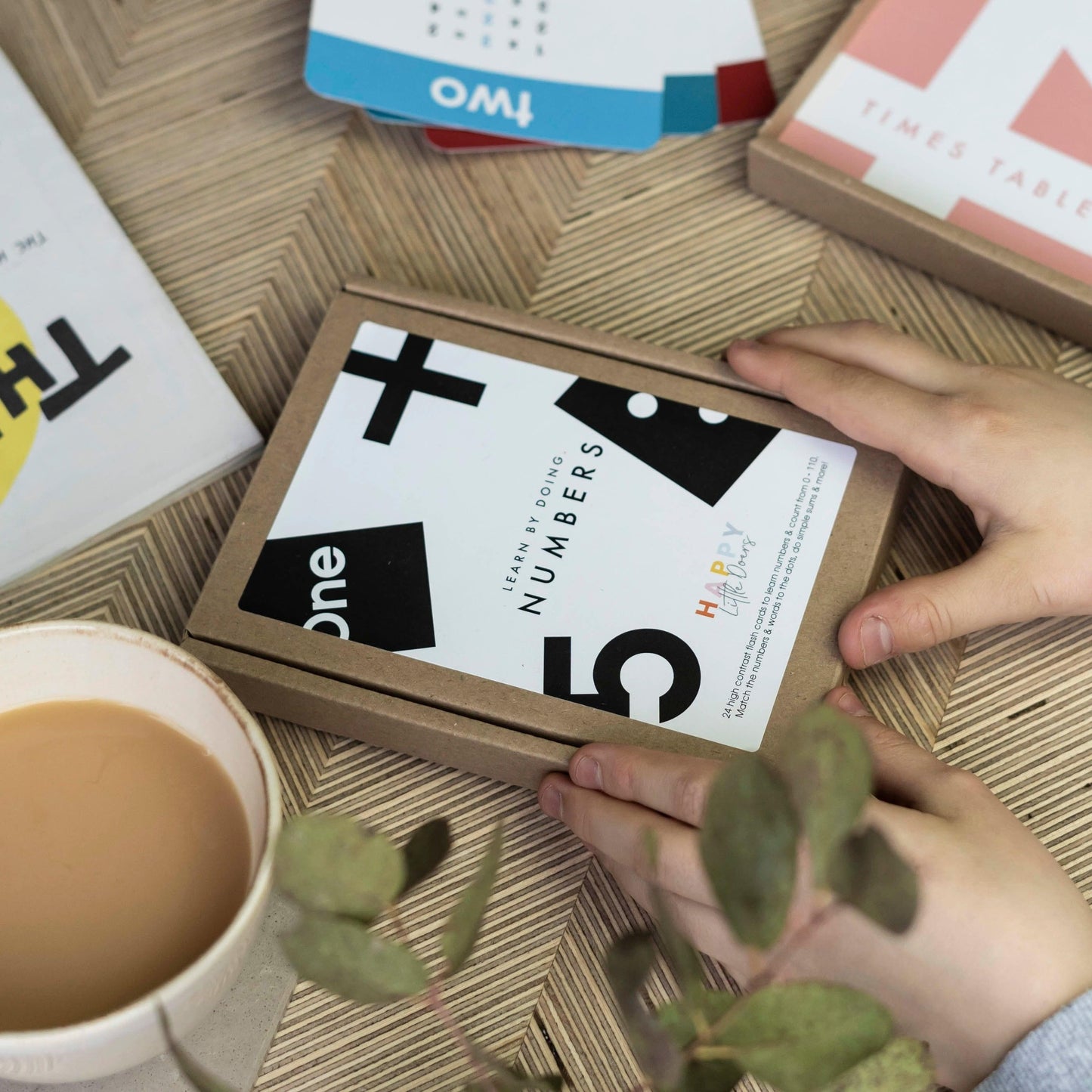 Happy little doers LEARN NUMBERS FLASHCARDS