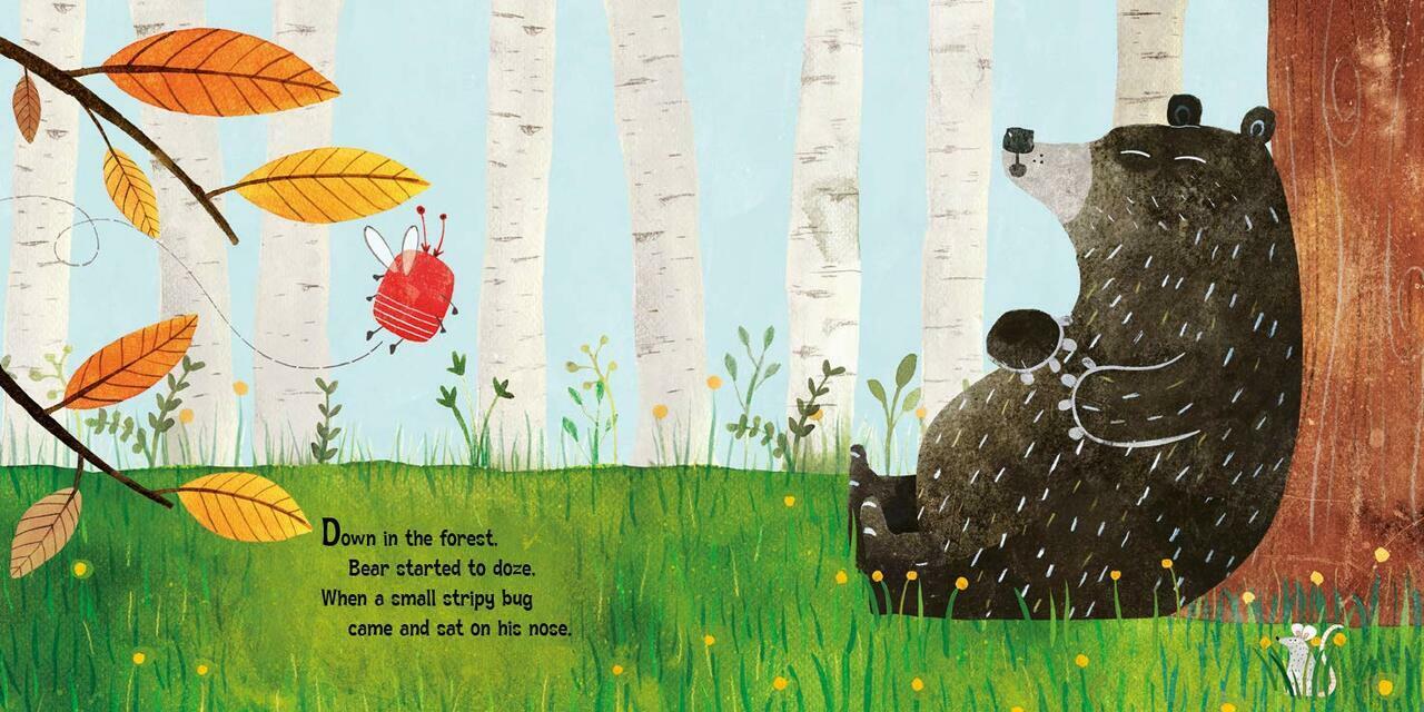 little tiger Bug Bear Author: Patricia Hegarty, Illustrator: Carmen Saldaña