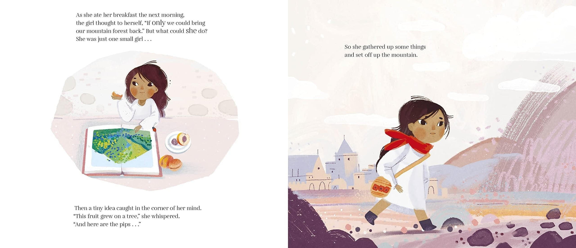 Nosy Crow The Girl Who Planted Trees By Caryl Hart & Anastasia Suvorova