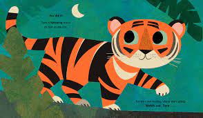 Nosy Crow Tiptoe Tiger By Jane Clarke & Britta Teckentrup