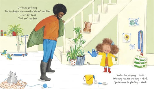 Luna Loves Gardening  by Joseph Coelho OBE (Author), Fiona Lumbers (Illustrator)