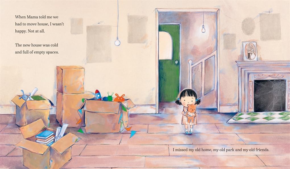 The Space Between  by Clare Helen Welsh (Author), Fiona Lumbers (Illustrator)