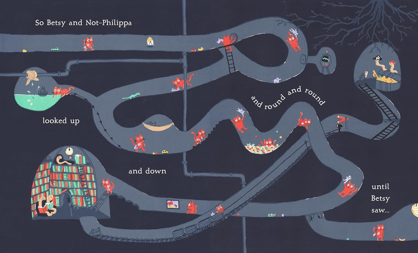 There Is Not Usually a Hole Written and Illustrated by Daisy Hirst