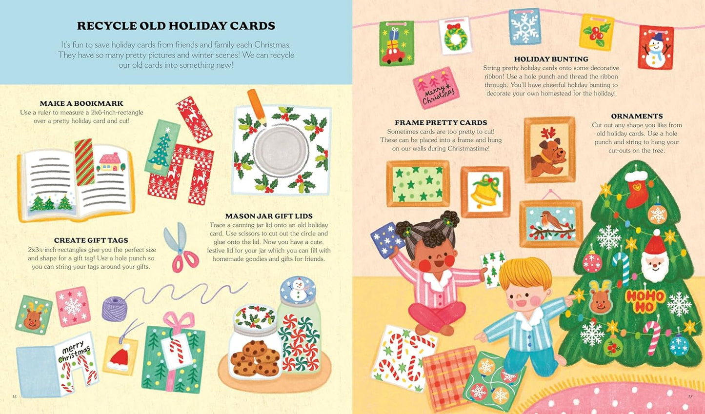 A Christmas Treasury of Recipes, Crafts, and Wisdom  by Angela Ferraro-Fanning (Author), AnneliesDraws (Illustrator)