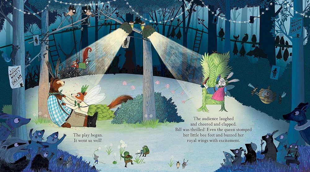A Midsummer Night's Drama By: Louie Stowell, Illustrator: Isobel Lundie