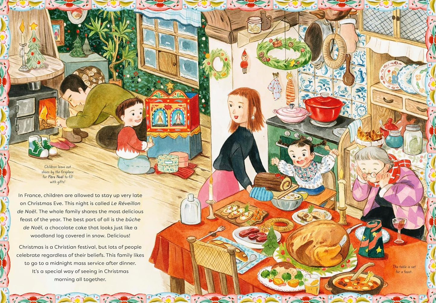 Joy to the Whole World!: A Round the World Christmas Lift-the-Flap Book (Lift-The-Flap Celebrations) Hardcover – Lift the flap, by Lucy Brownridge (Author), Sang Miao (Illustrator)