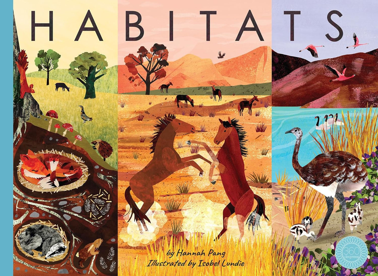Habitats: A Journey in Nature (Hardcover) by Hannah Pang (Author), Isobel Lundie (Illustrator)